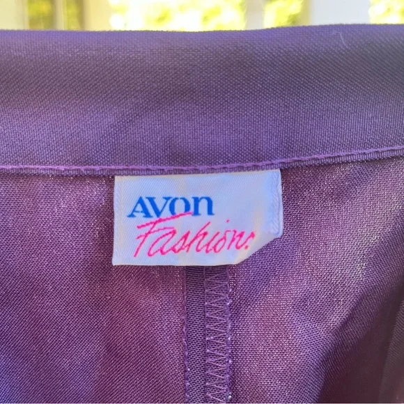 80s Avon High Rise Purple Pants - Picture 6 of 6